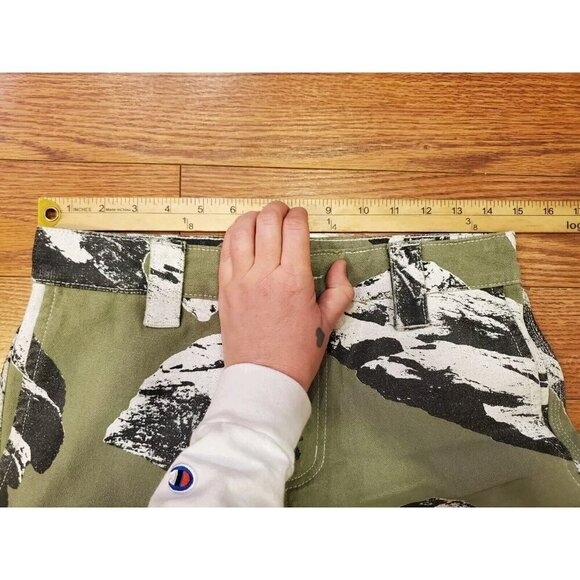 Market Jeans Talus Work Pants Mens Size 28x31 Hip Hop‎ Streetwear AOP - Picture 4 of 8